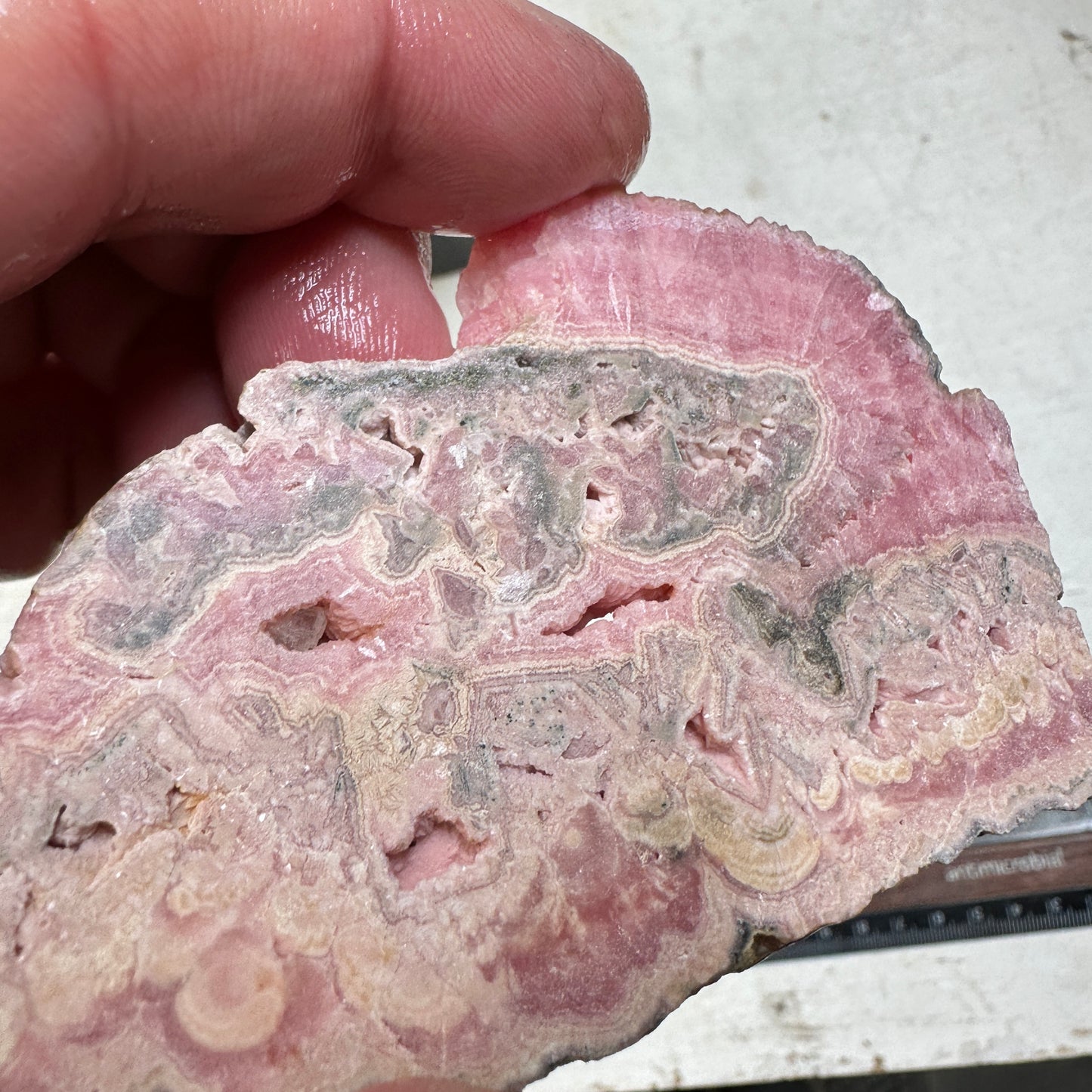 Argentina RHODOCHROSITE Slab - 111 grams