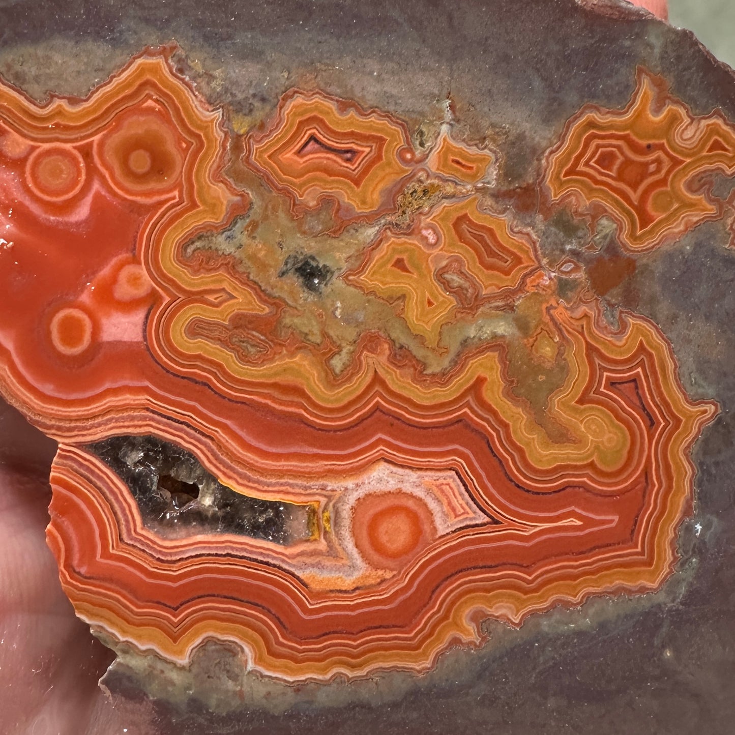 DRYHEAD AGATE Faced Rough - 0.73 Pounds