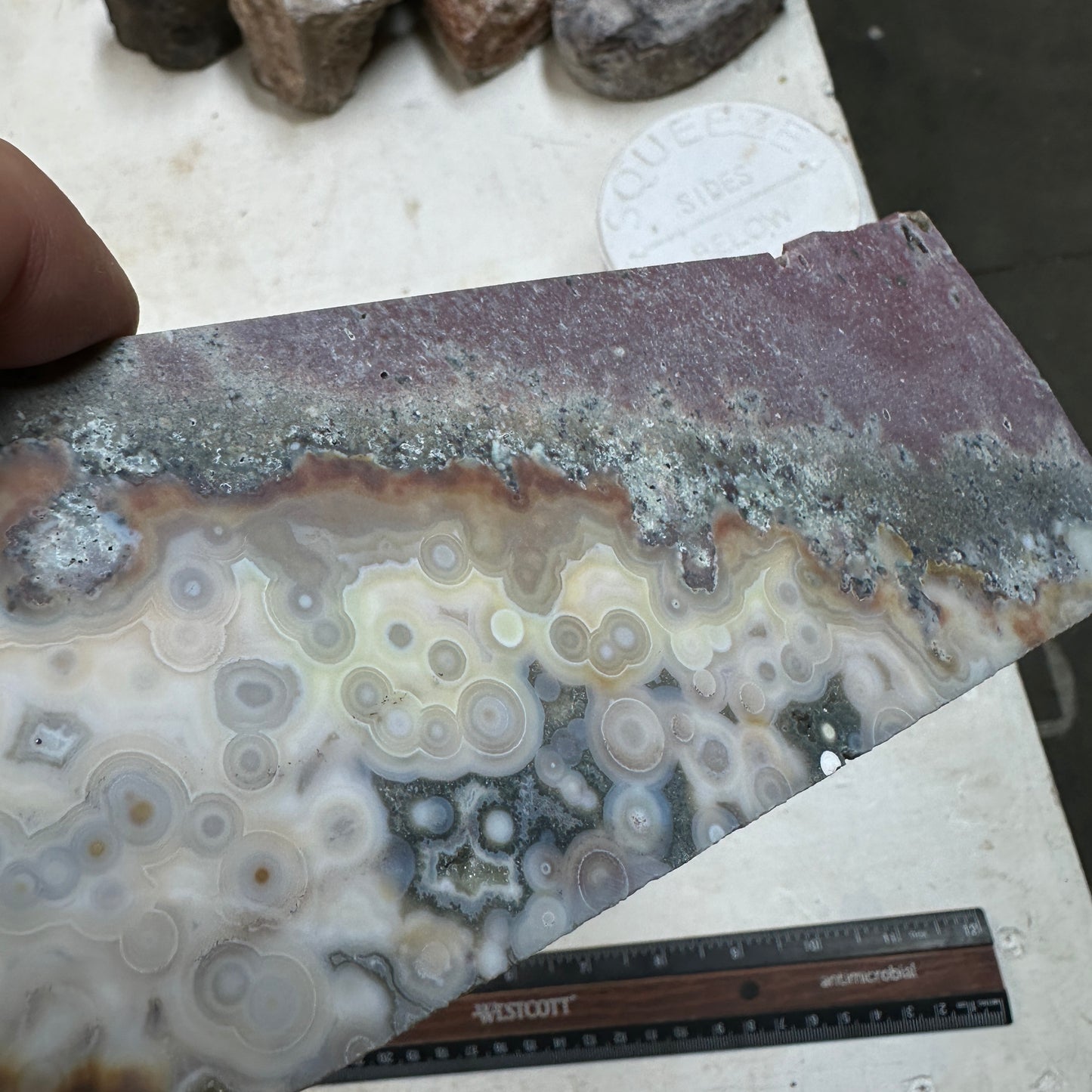 OCEAN JASPER Slab - 195 grams