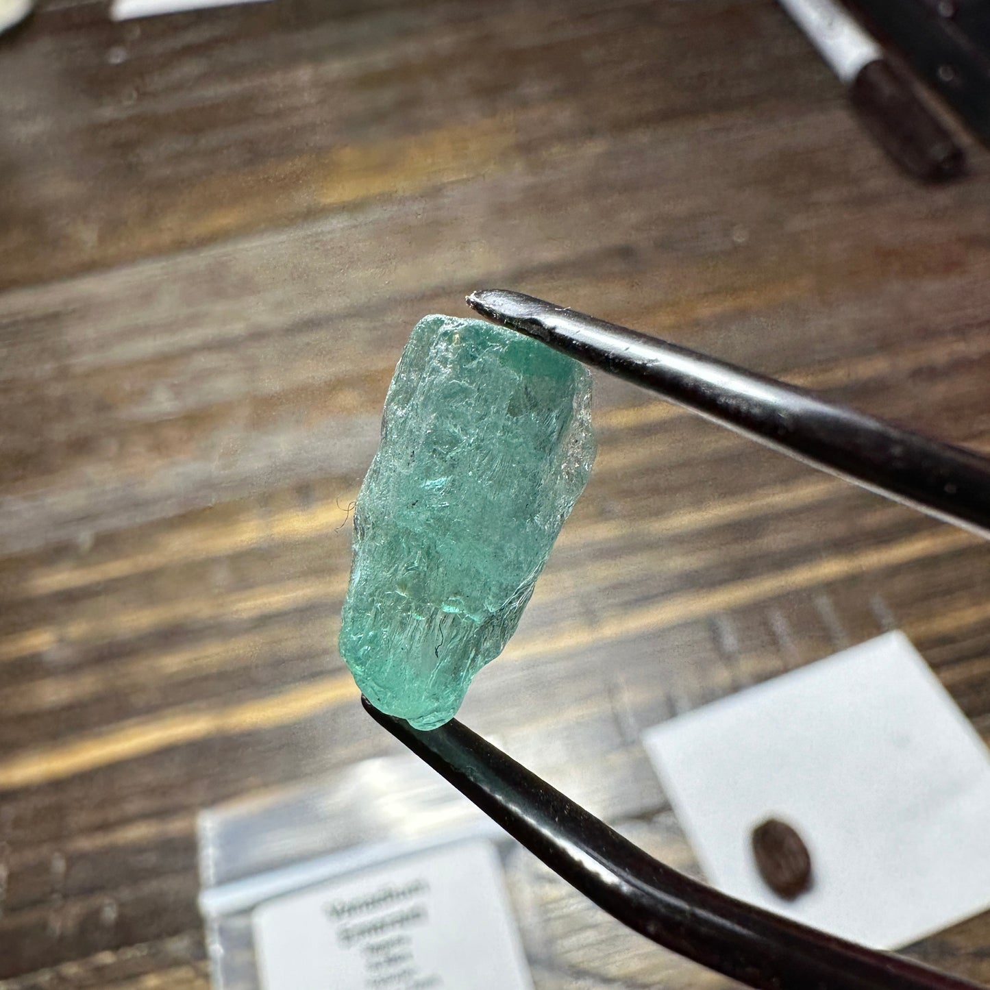 8.38ct VANADIUM EMERALD Facet Rough