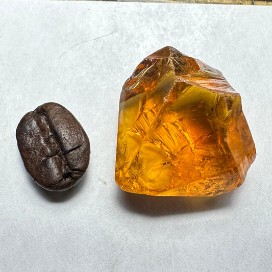 20.82ct CITRINE QUARTZ Facet Rough