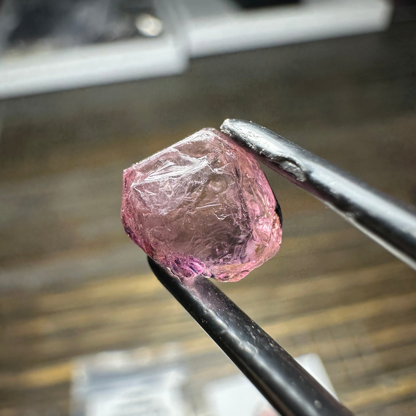 CONGO TOURMALINE 3pcs., 1.70g Facet Rough Parcel