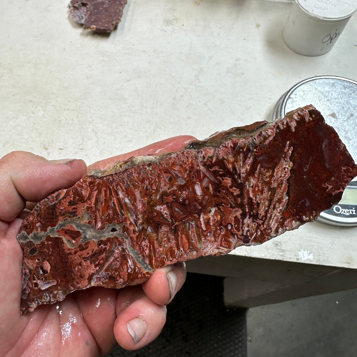 CADY MOUNTAIN AGATE Slab - 130 grams