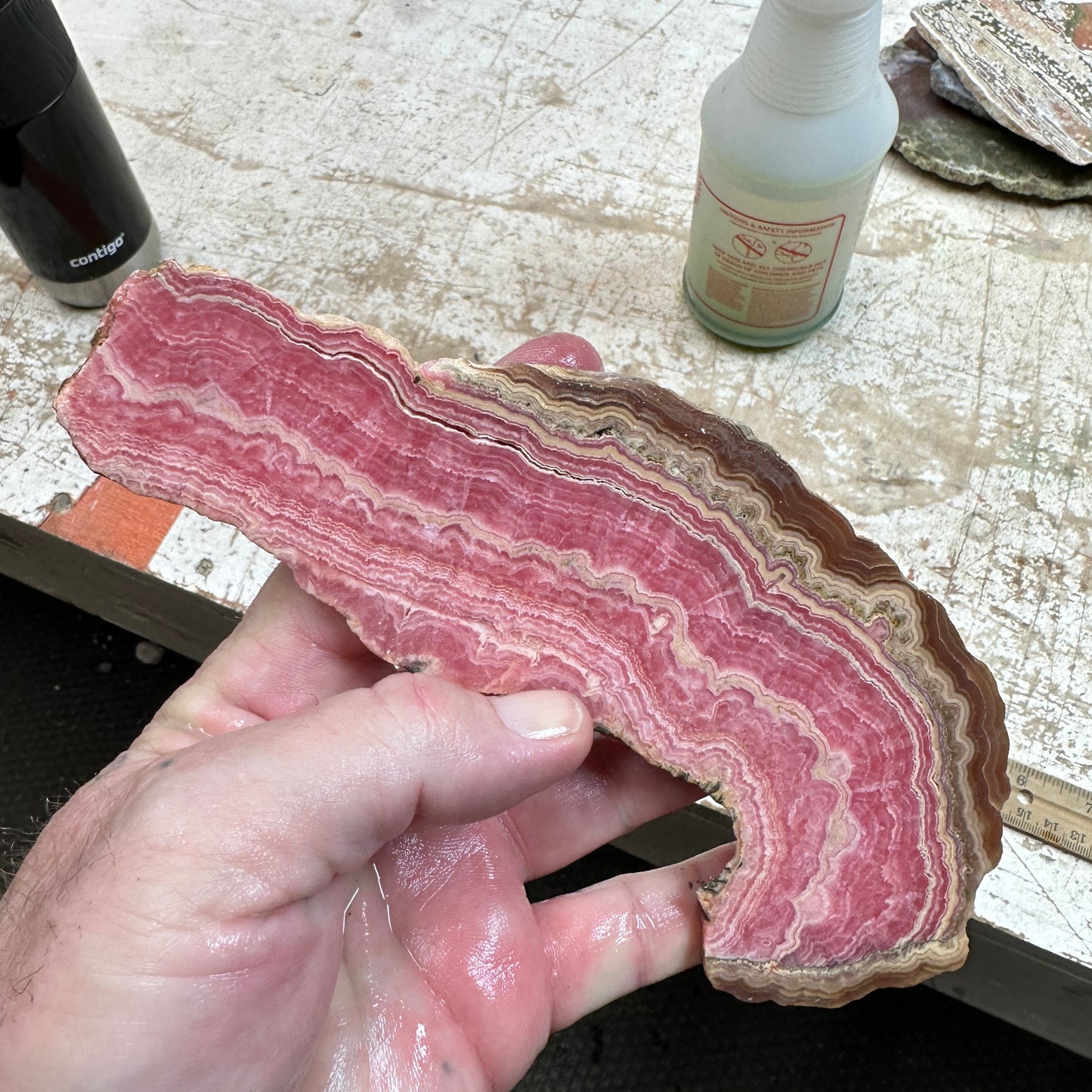 RHODOCHROSITE Slab - 243 grams