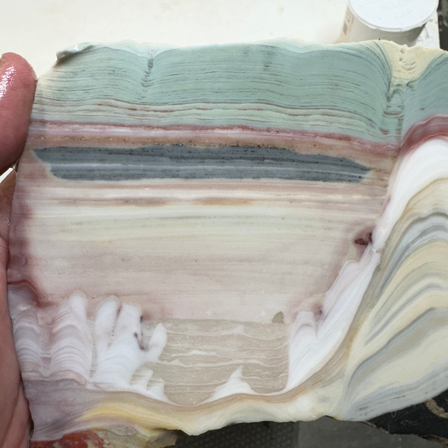 WINDY MOUNTAIN AGATE Slab - 412 grams