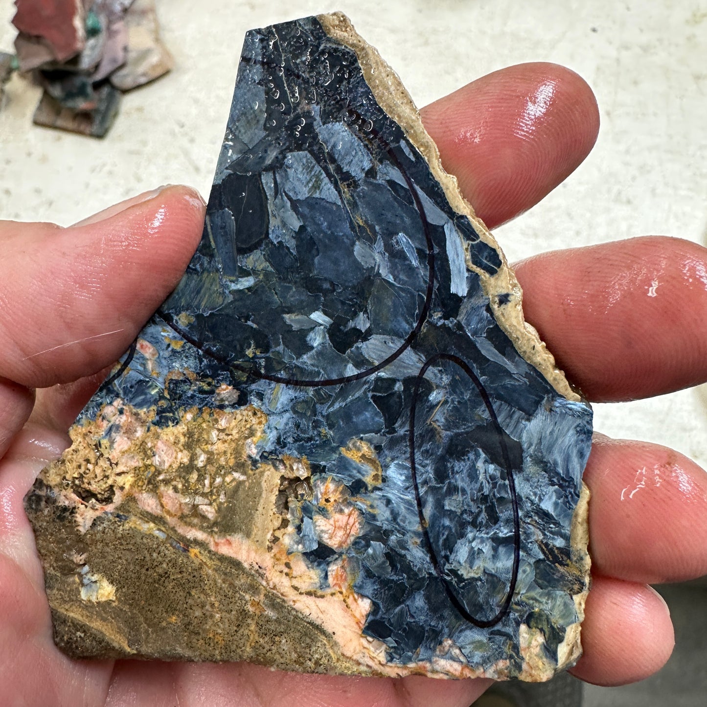 PIETERSITE Slab - 68 grams
