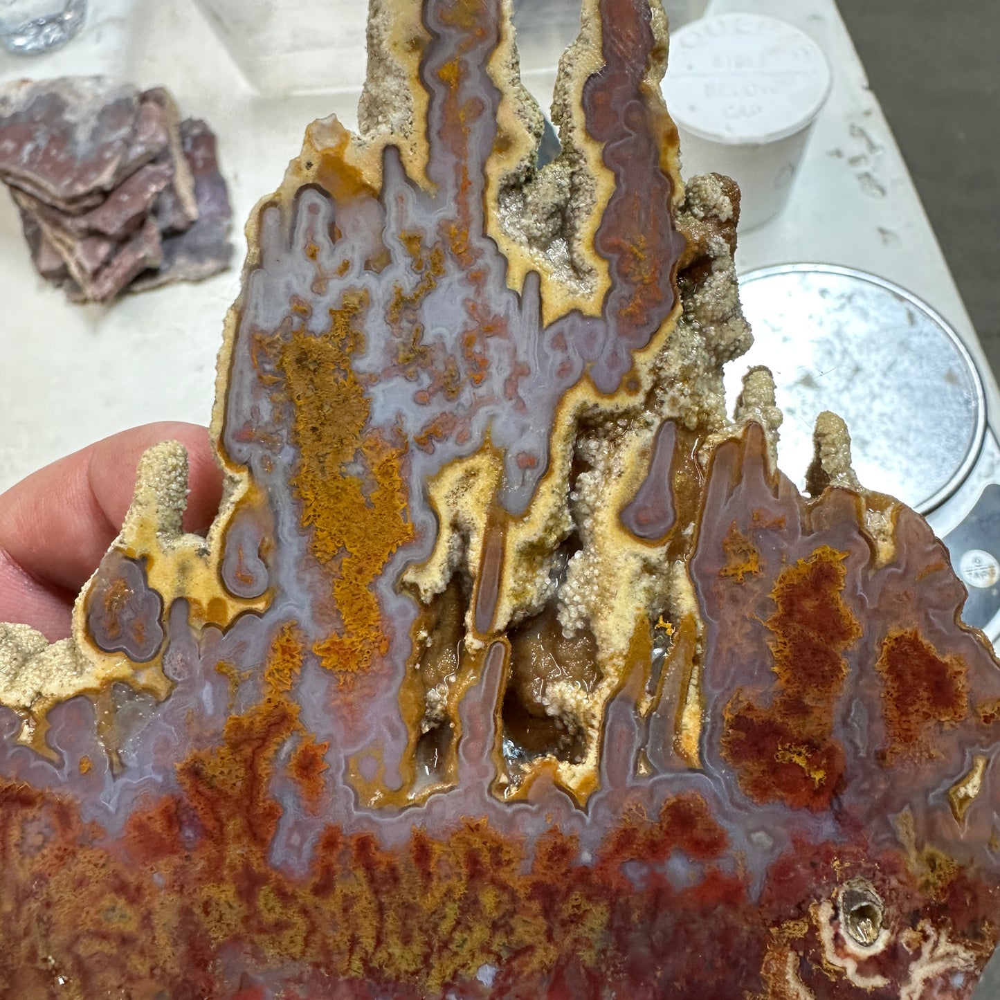 CATHEDRAL AGATE Slab - 267 grams