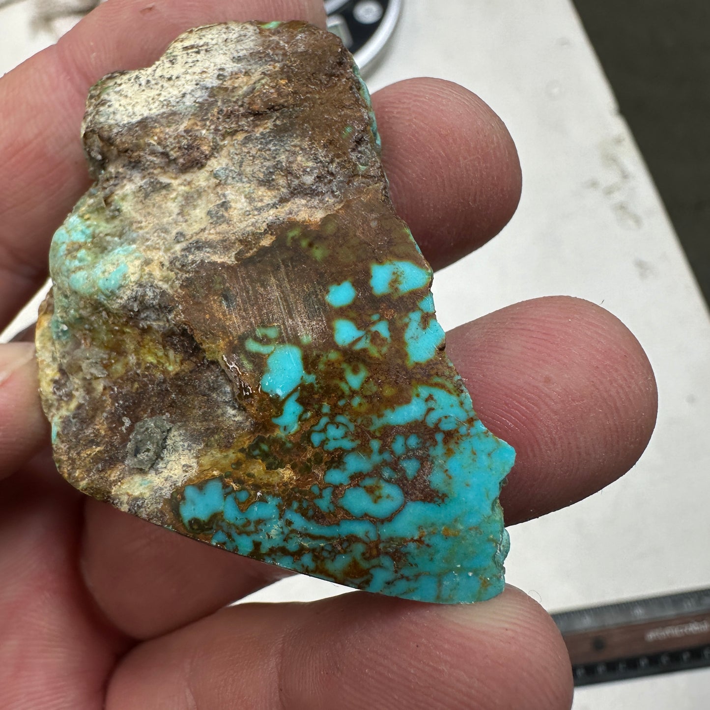 RISING PHOENIX Turquoise rough - 46 grams