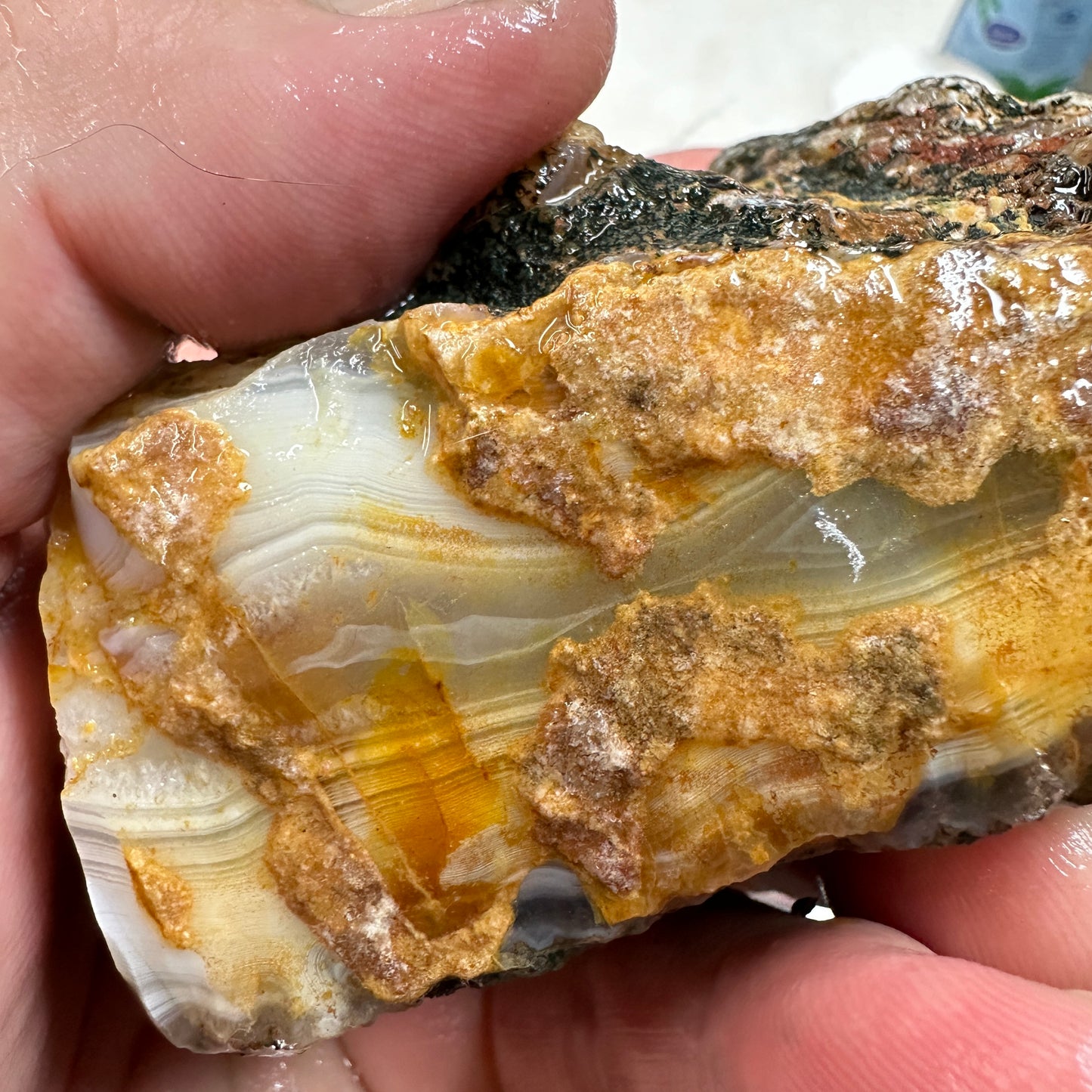 MOROCCAN AGATE Rough - 1.11 Pounds