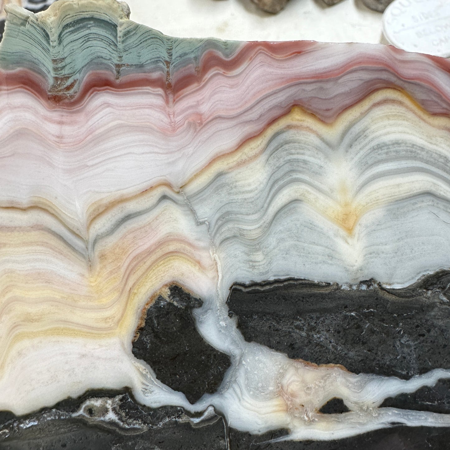 WINDY MOUNTAIN AGATE Slab - 253 grams