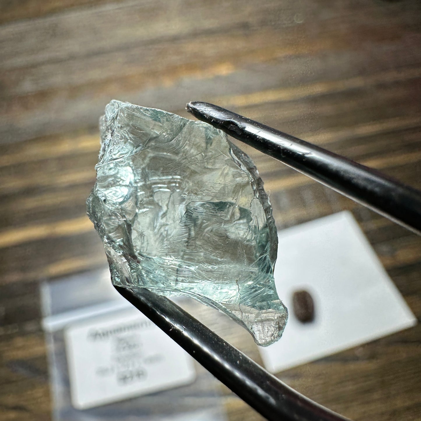 14.56ct AQUAMARINE BERYL Facet Rough