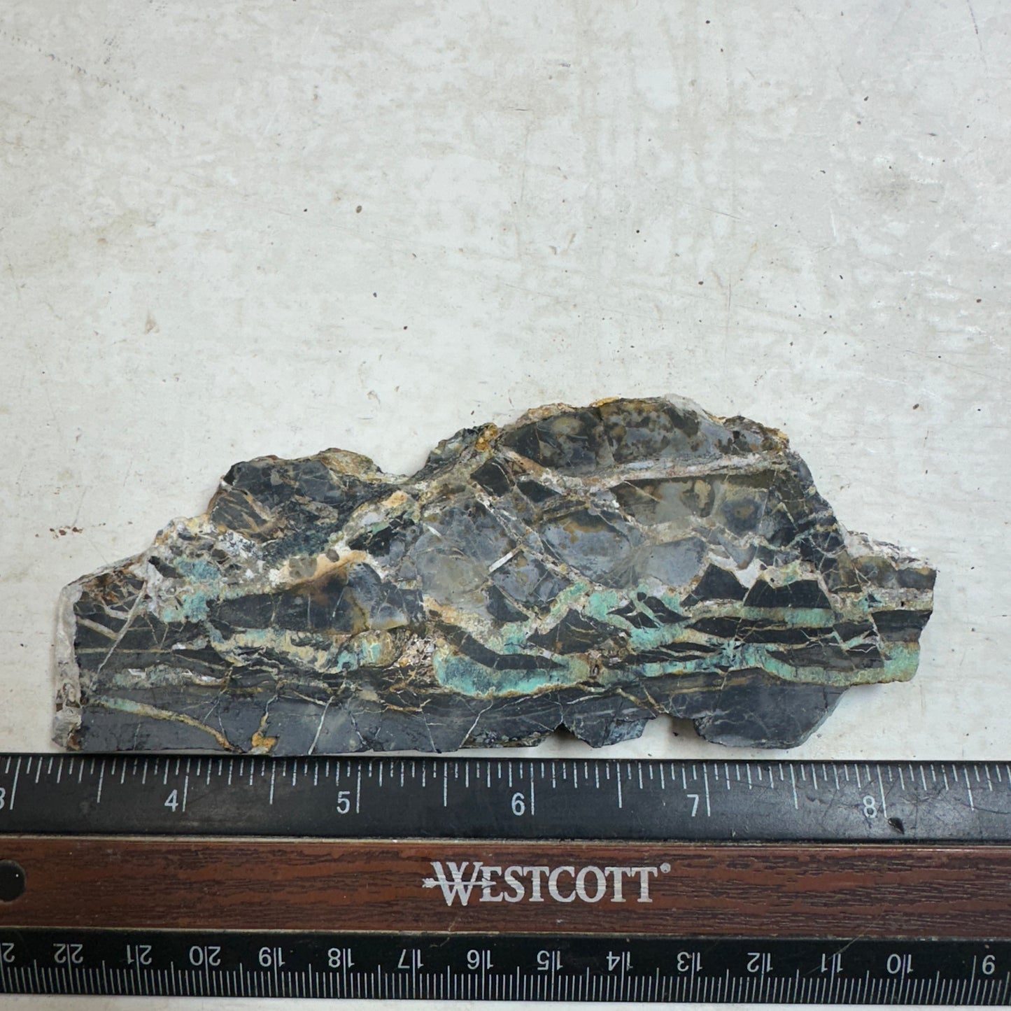 CRISTO RIBBON VARISCITE slice - 92 grams