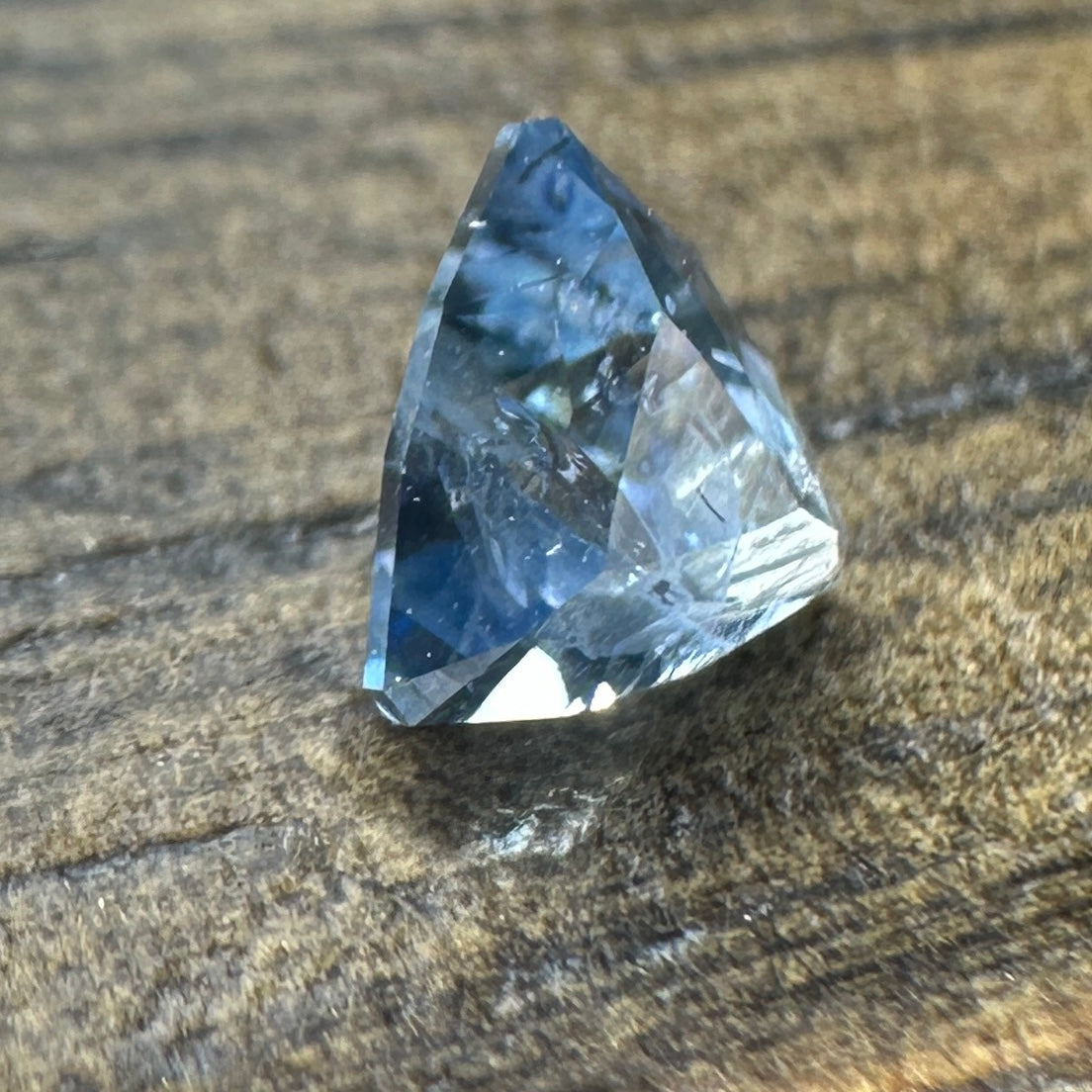 0.61ct MONTANA SAPPHIRE Faceted Stone