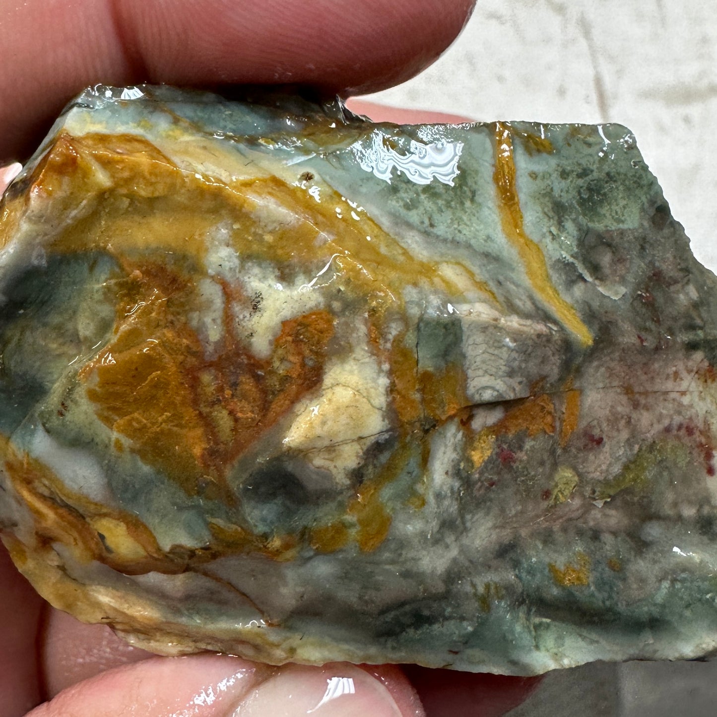 MORRISONITE JASPER Rough - 0.49 Pounds