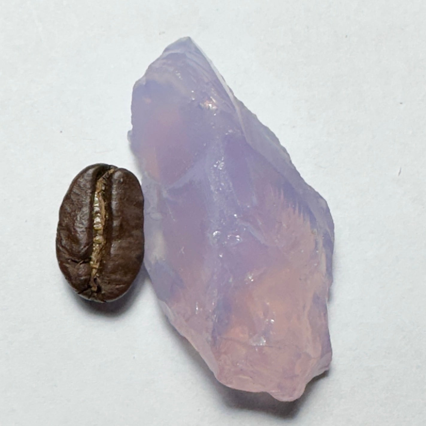 50.7ct LAVENDER QUARTZ Facet Rough – SilverHill Lapidary