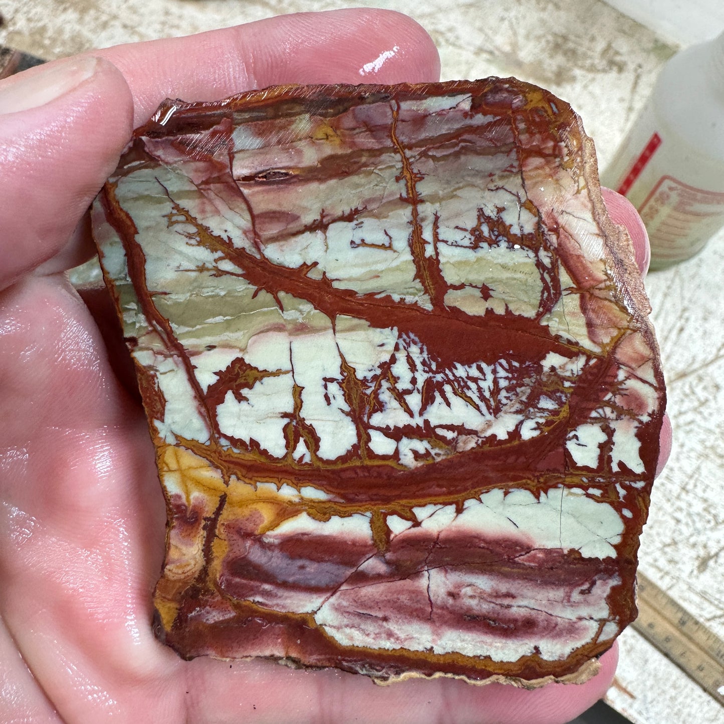 MESCALERO JASPER Slab - 99 grams