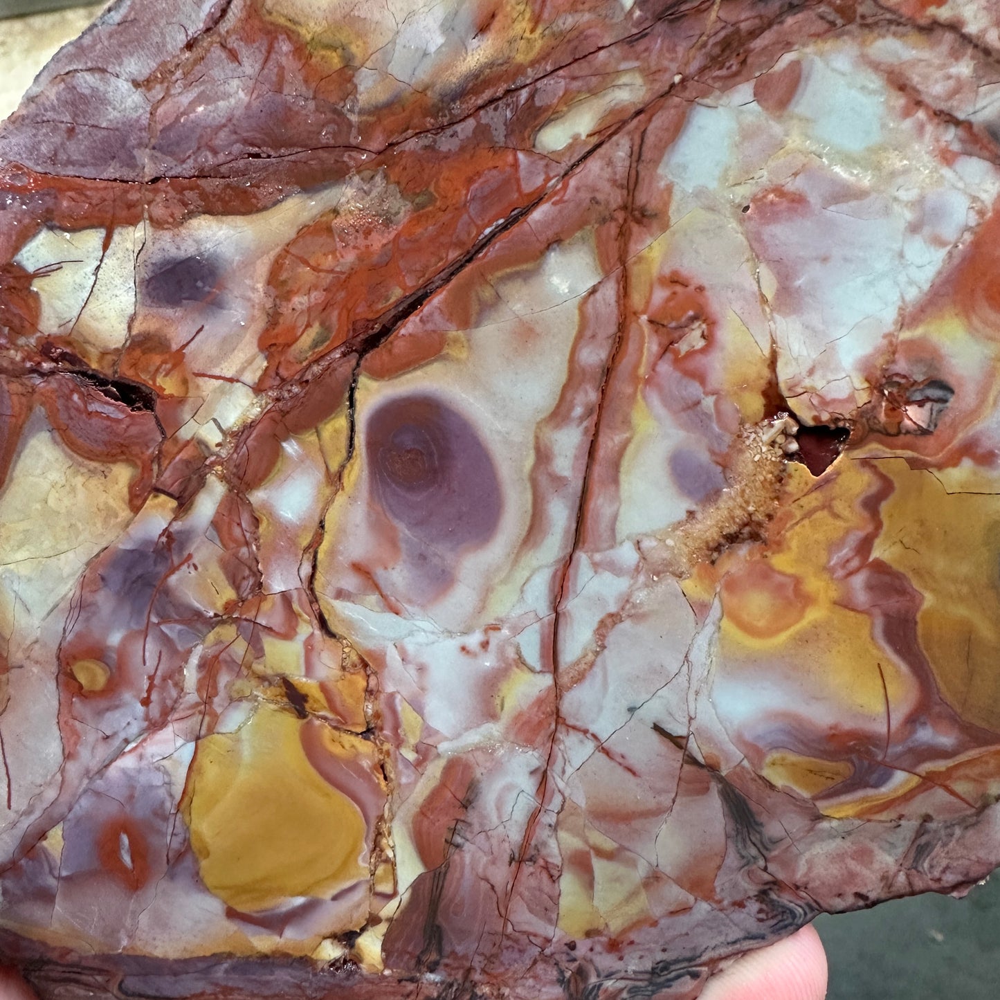 MESCALERO JASPER Slab - 263 grams