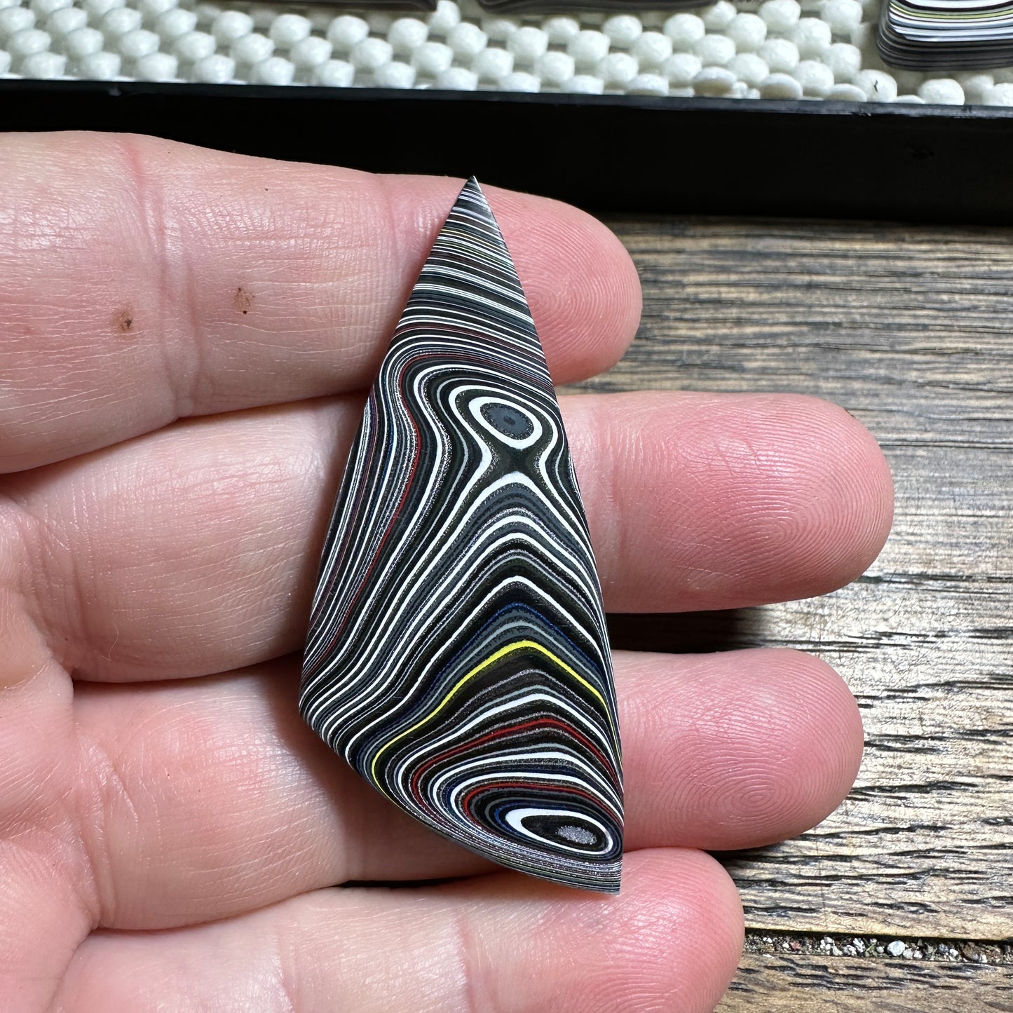 Jeep Fordite cabochon