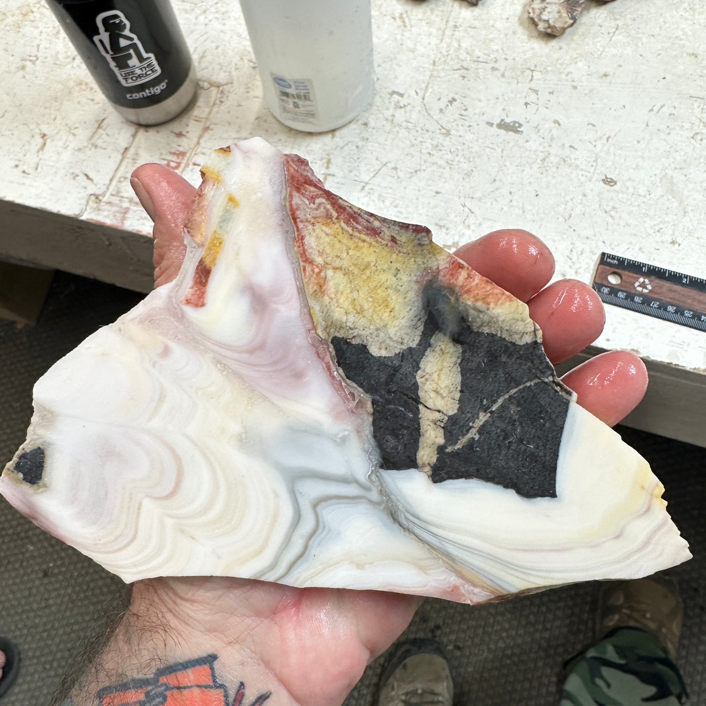 WINDY MOUNTAIN AGATE Slab - 216 grams