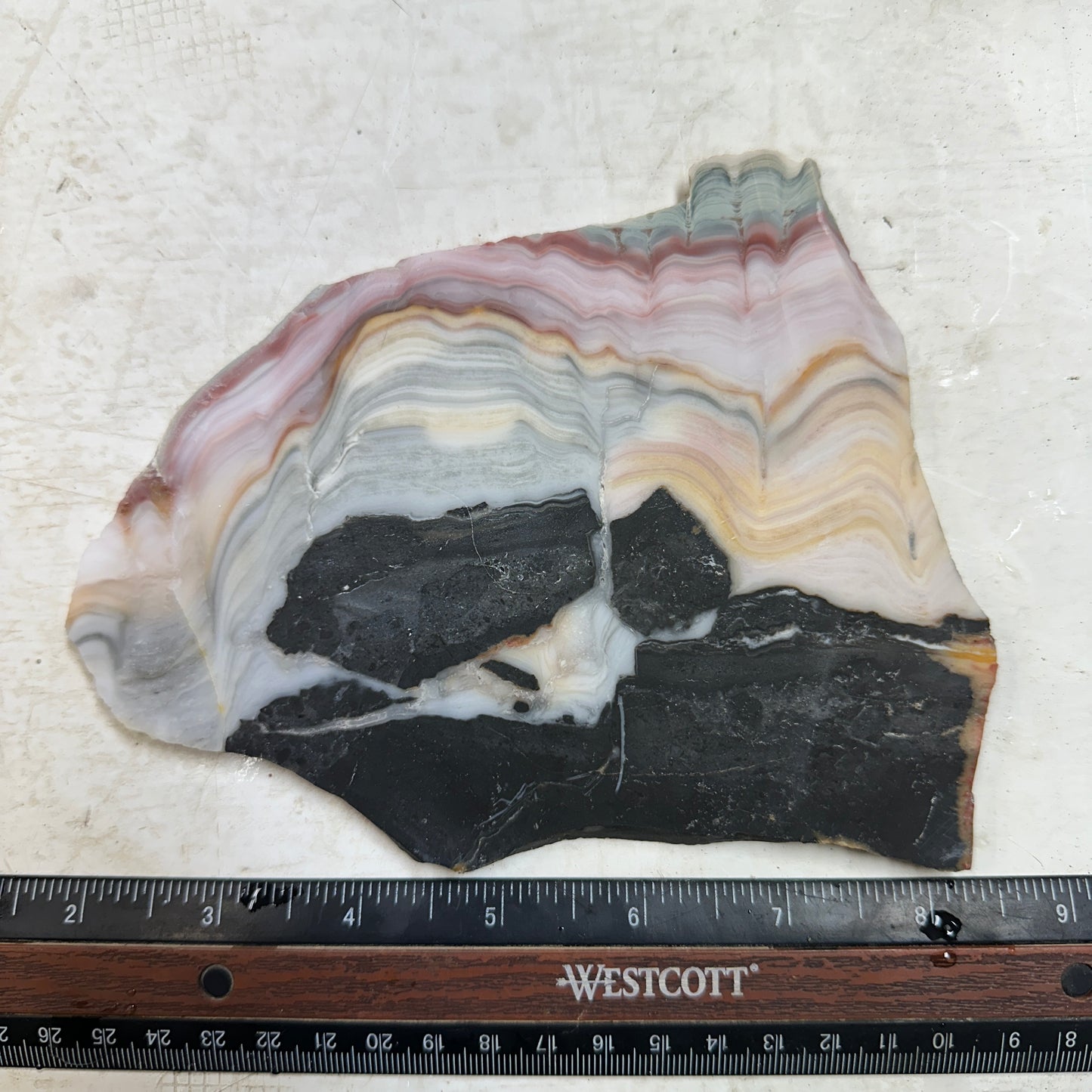 WINDY MOUNTAIN AGATE Slab - 253 grams