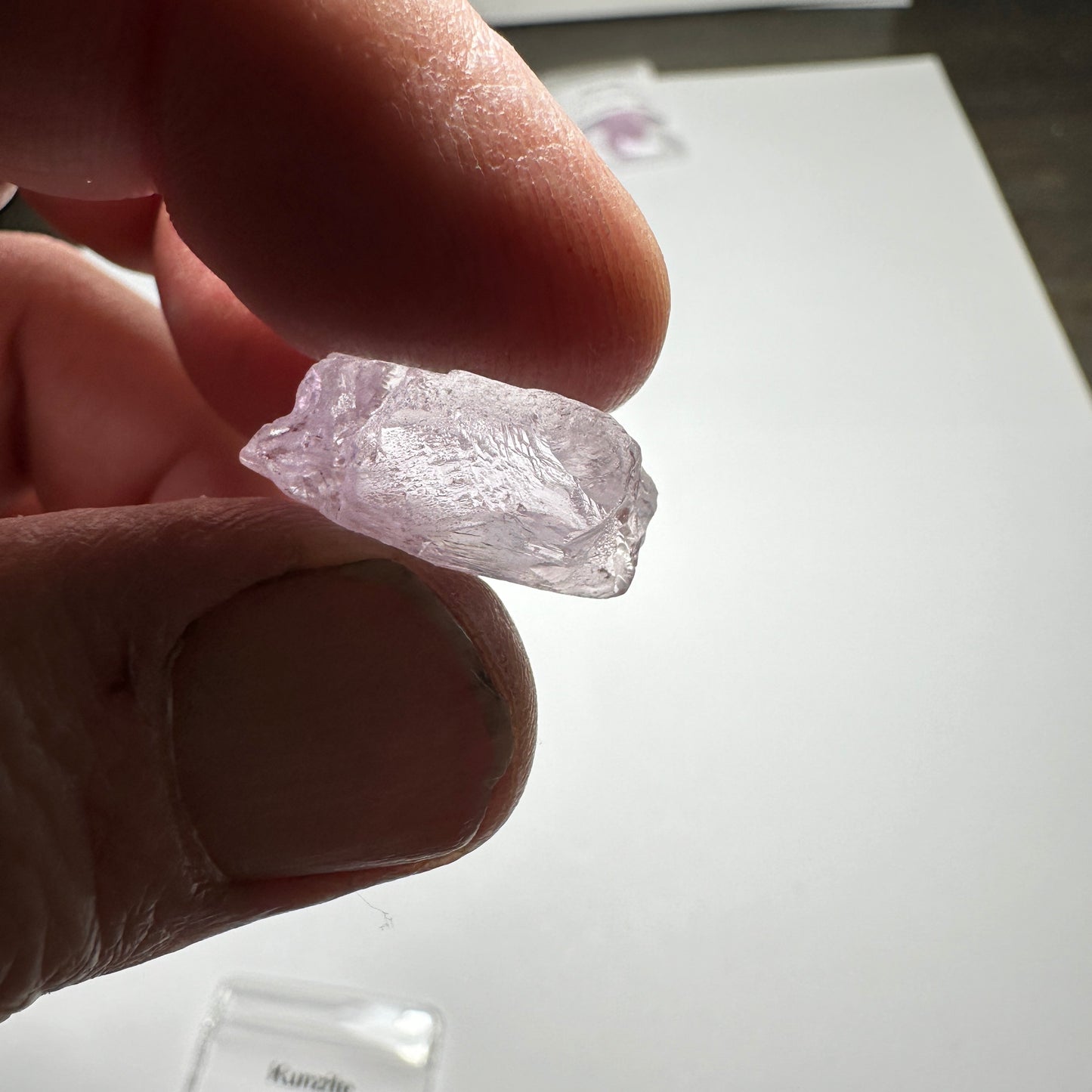 25.0ct KUNZITE Facet Rough