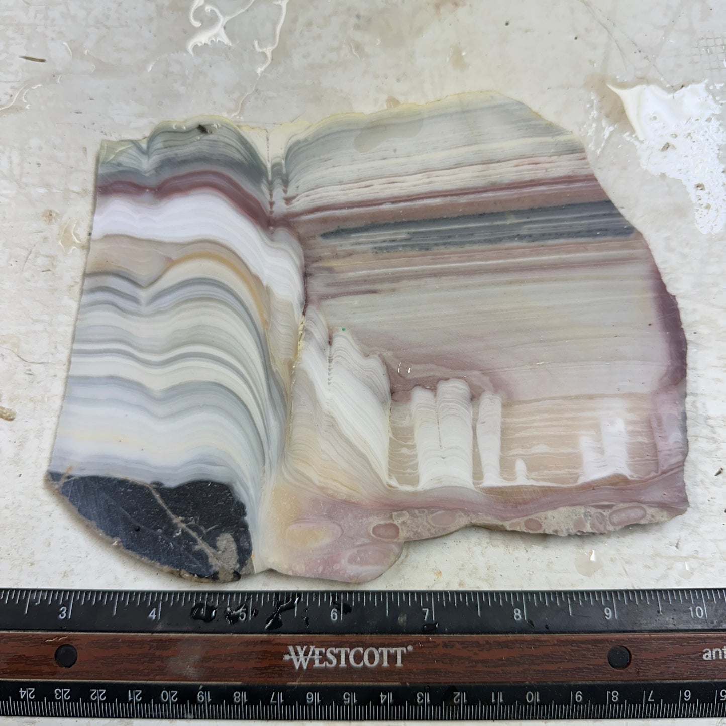 WINDY MOUNTAIN AGATE Slab - 368 grams