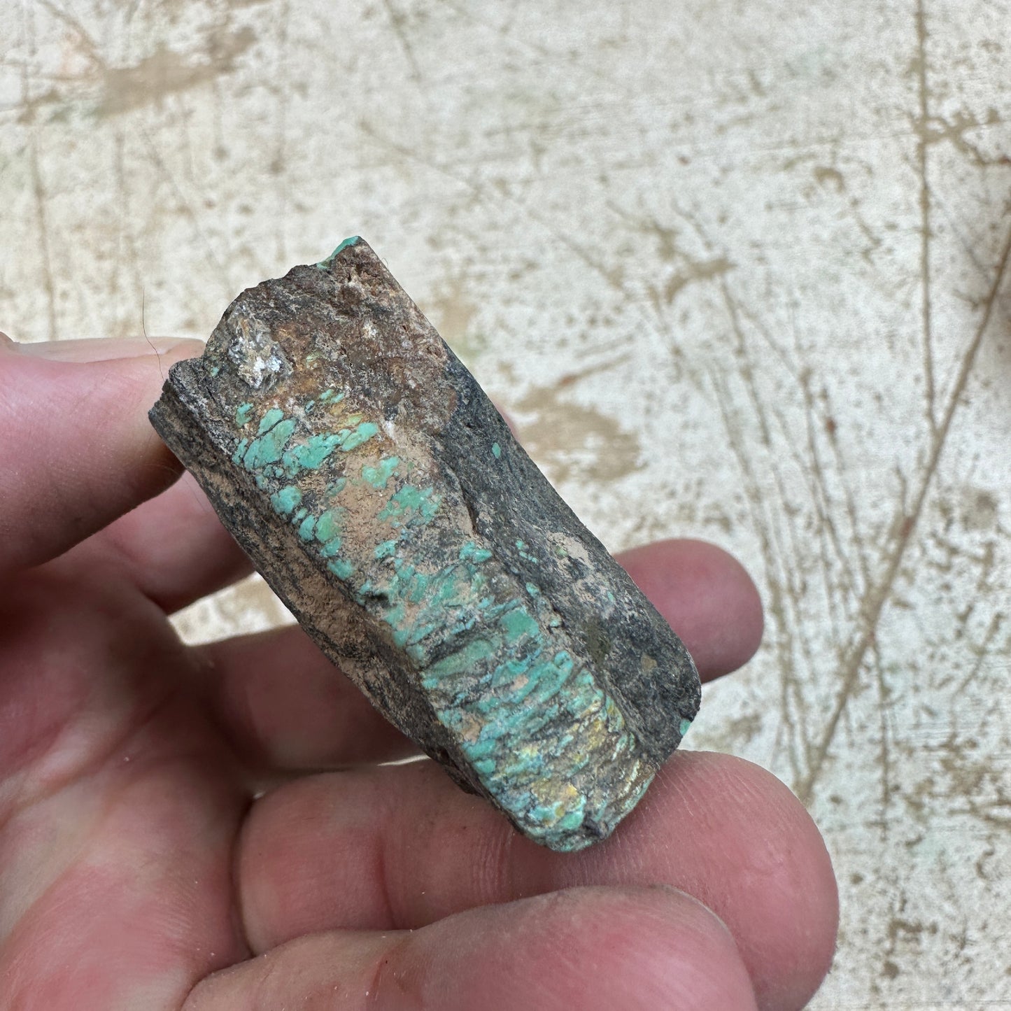 197 gram Hubei Turquoise rough