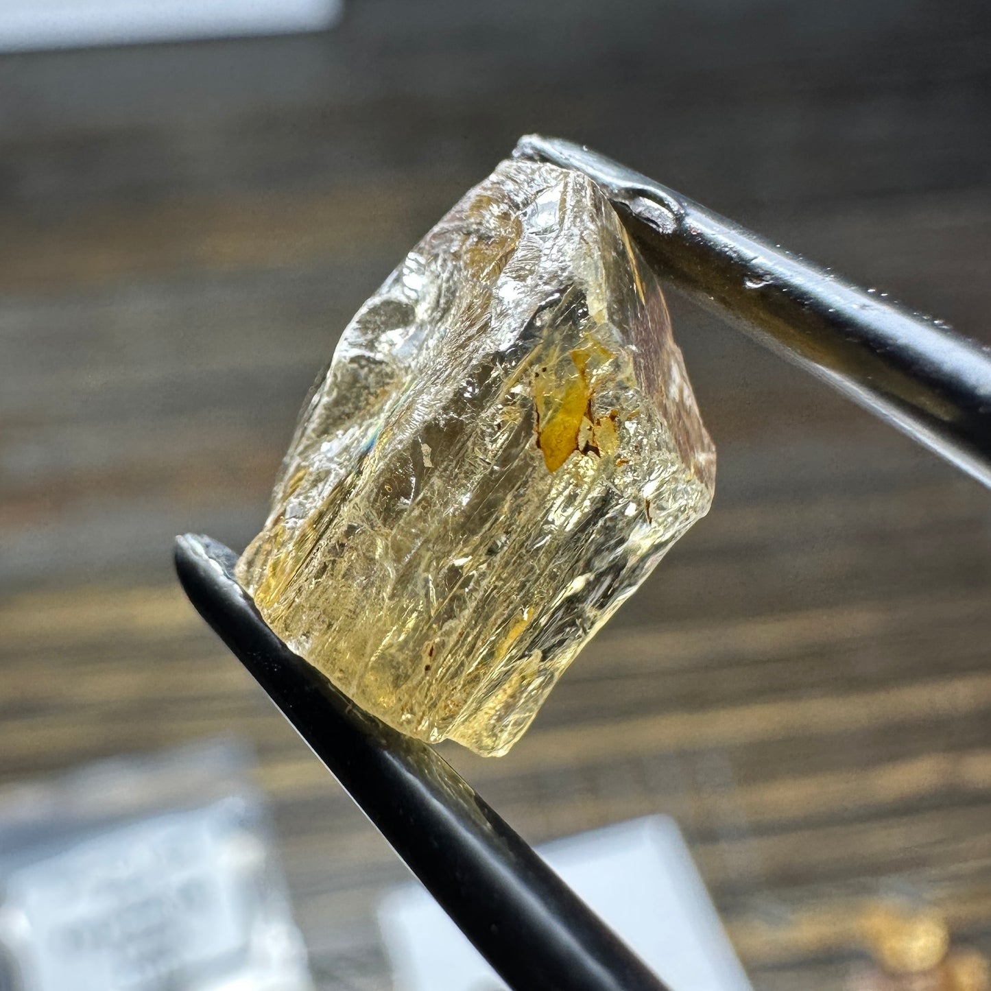 IMPERIAL TOPAZ 4pcs., 3.99g Facet Rough Parcel