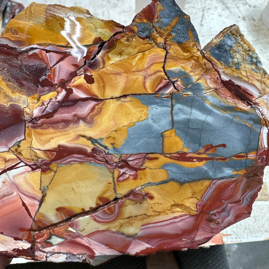 MESCALERO JASPER Slab - 179 grams