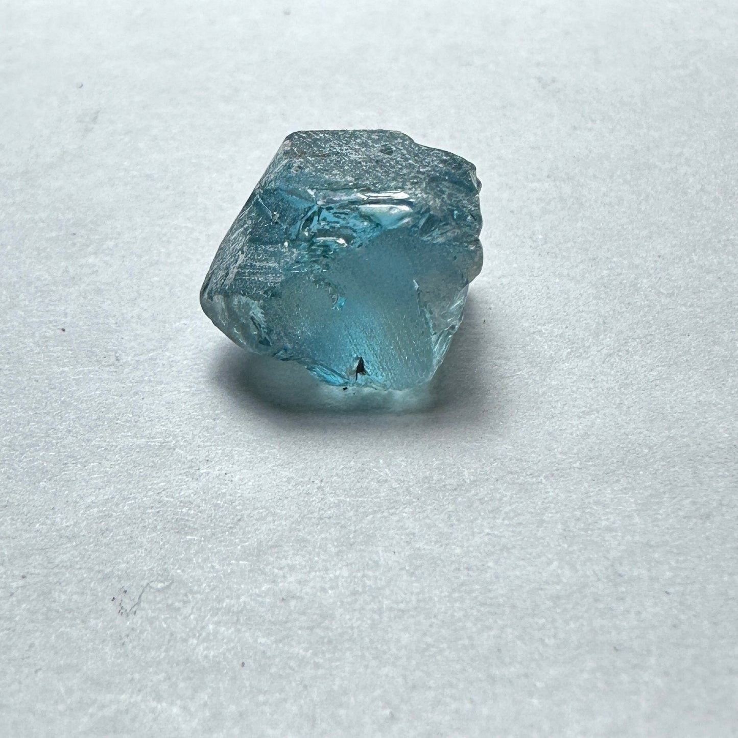 7.70ct BLUE ZIRCON Facet Rough