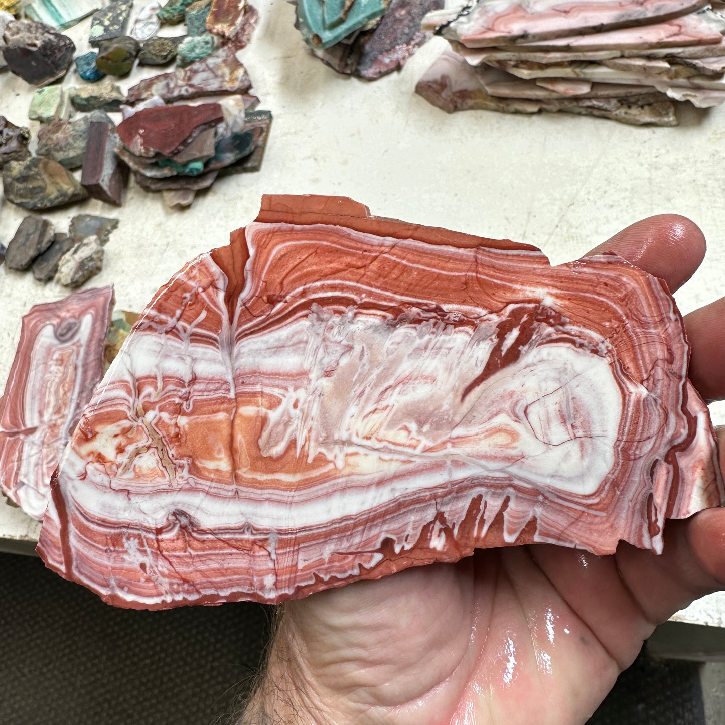 WINDY MOUNTAIN JASPER Slab - 186 grams