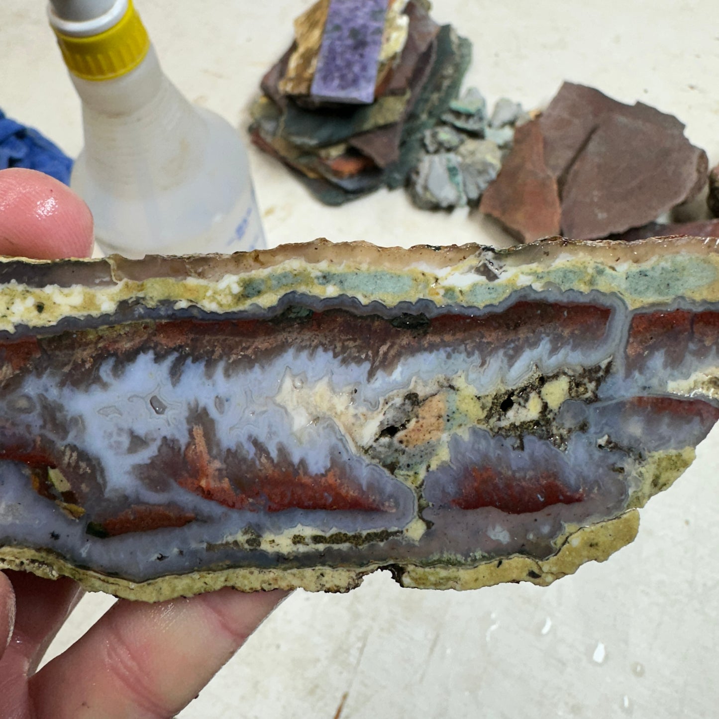 ECHO RIDGE AGATE Slab - 138 grams