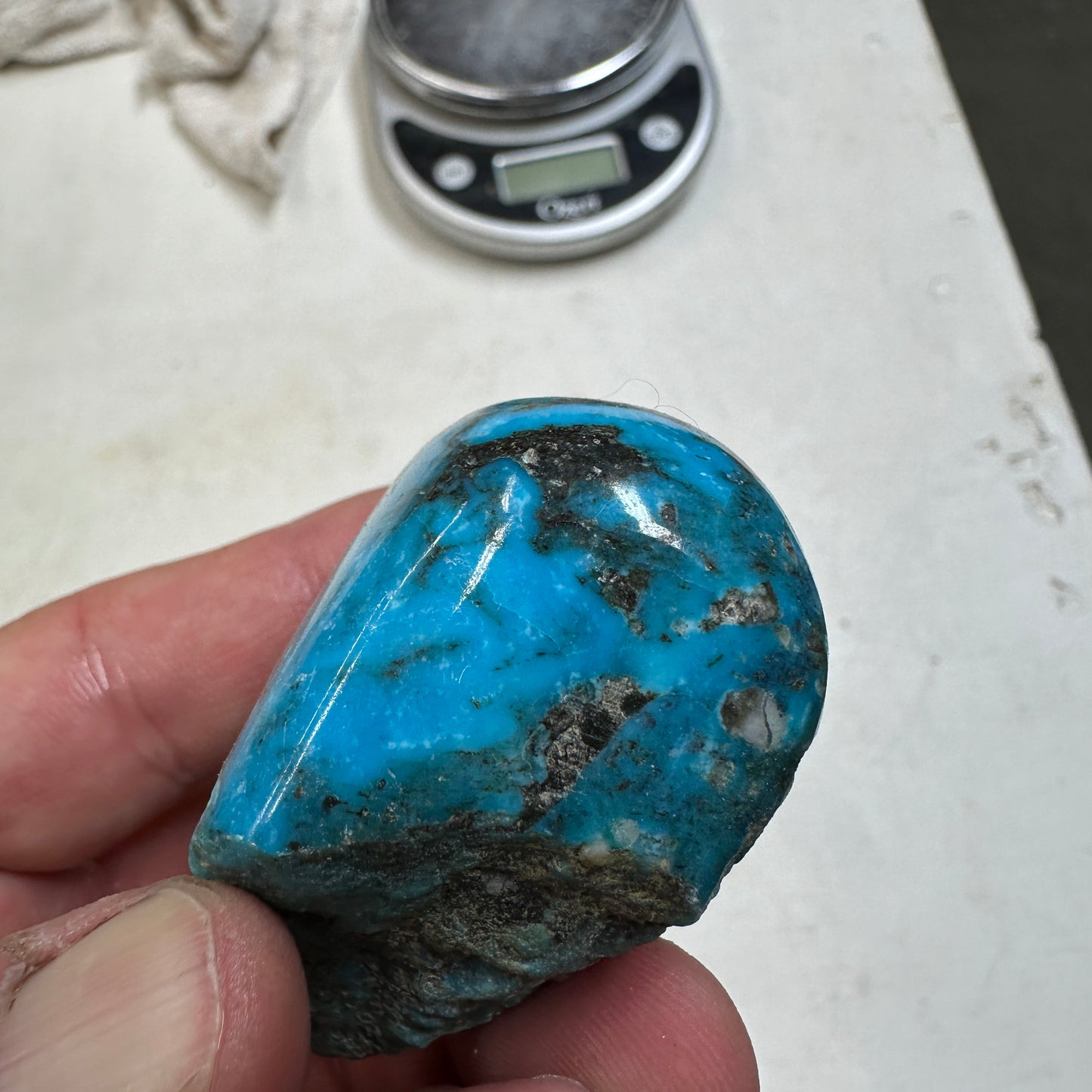 ITHACA PEAK Turquoise rough - 120 grams