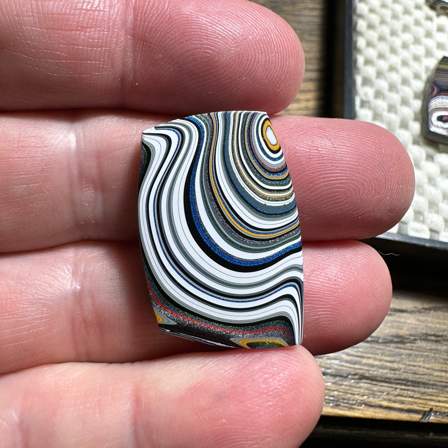 Jeep Fordite cabochon