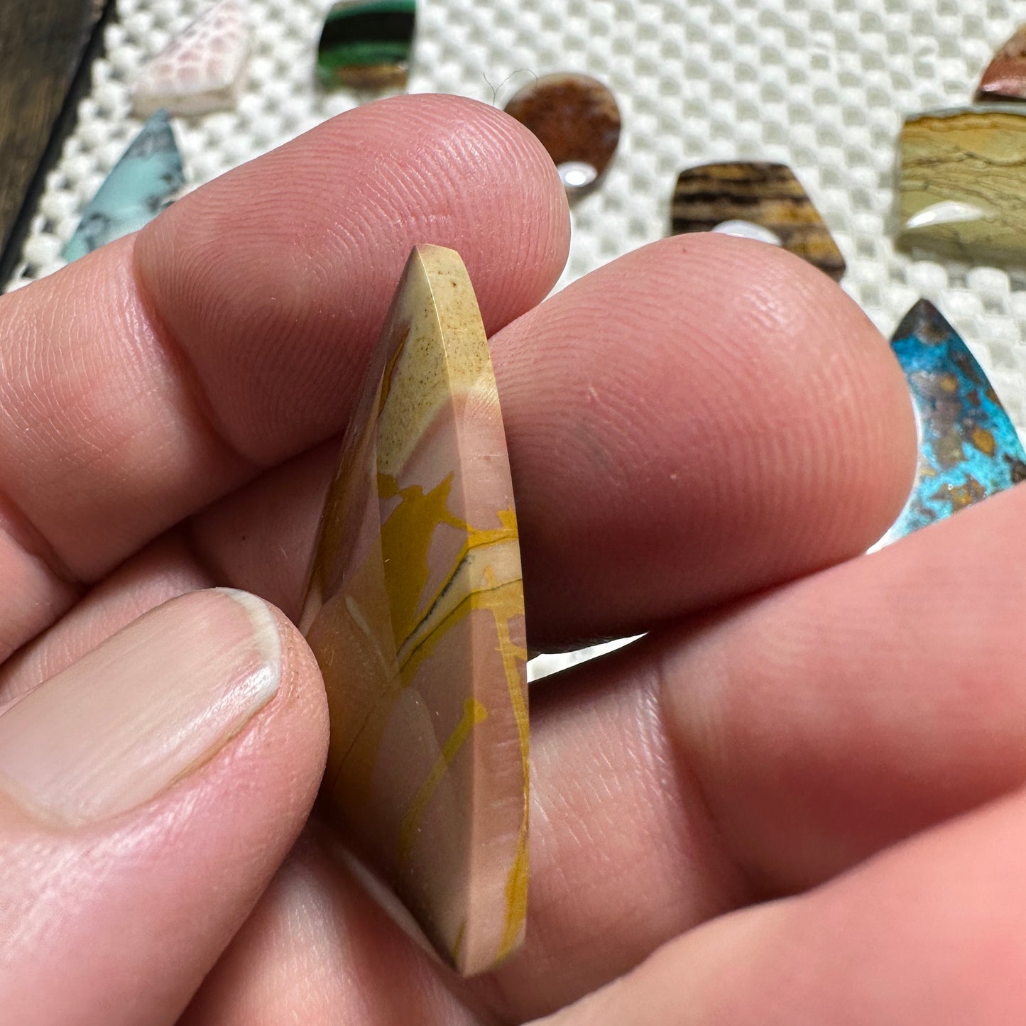 OWYHEE ROSE JASPER cabochon