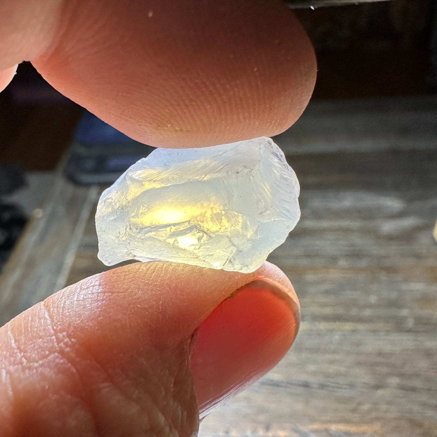 37.9ct MILKY QUARTZ Facet Rough