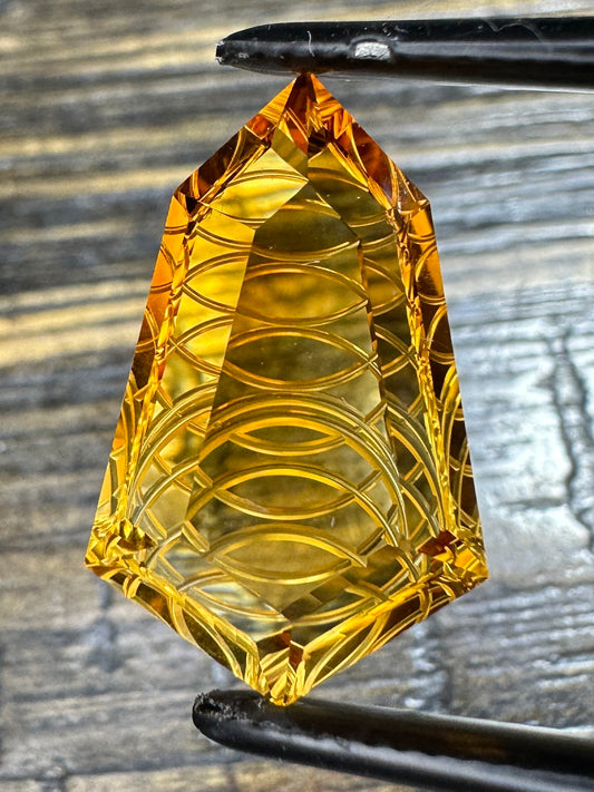 8.40ct CITRINE Faceted Stone QTZ005