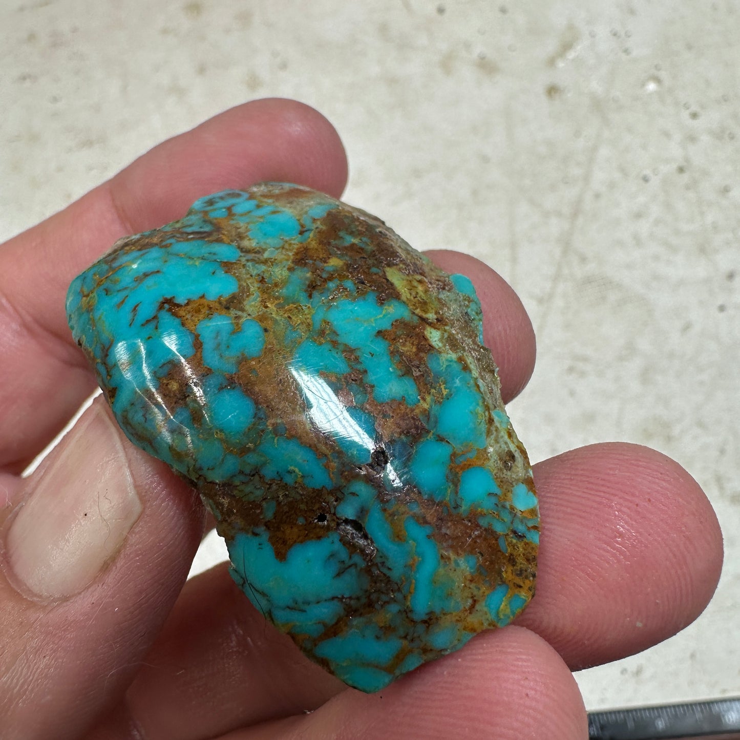 KINGMAN CEREMONIAL Turquoise rough - 45.0 grams