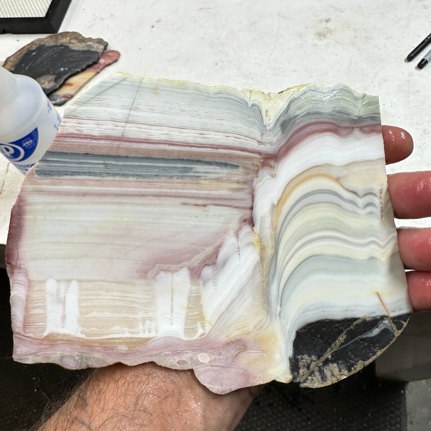 WINDY MOUNTAIN AGATE Slab - 368 grams