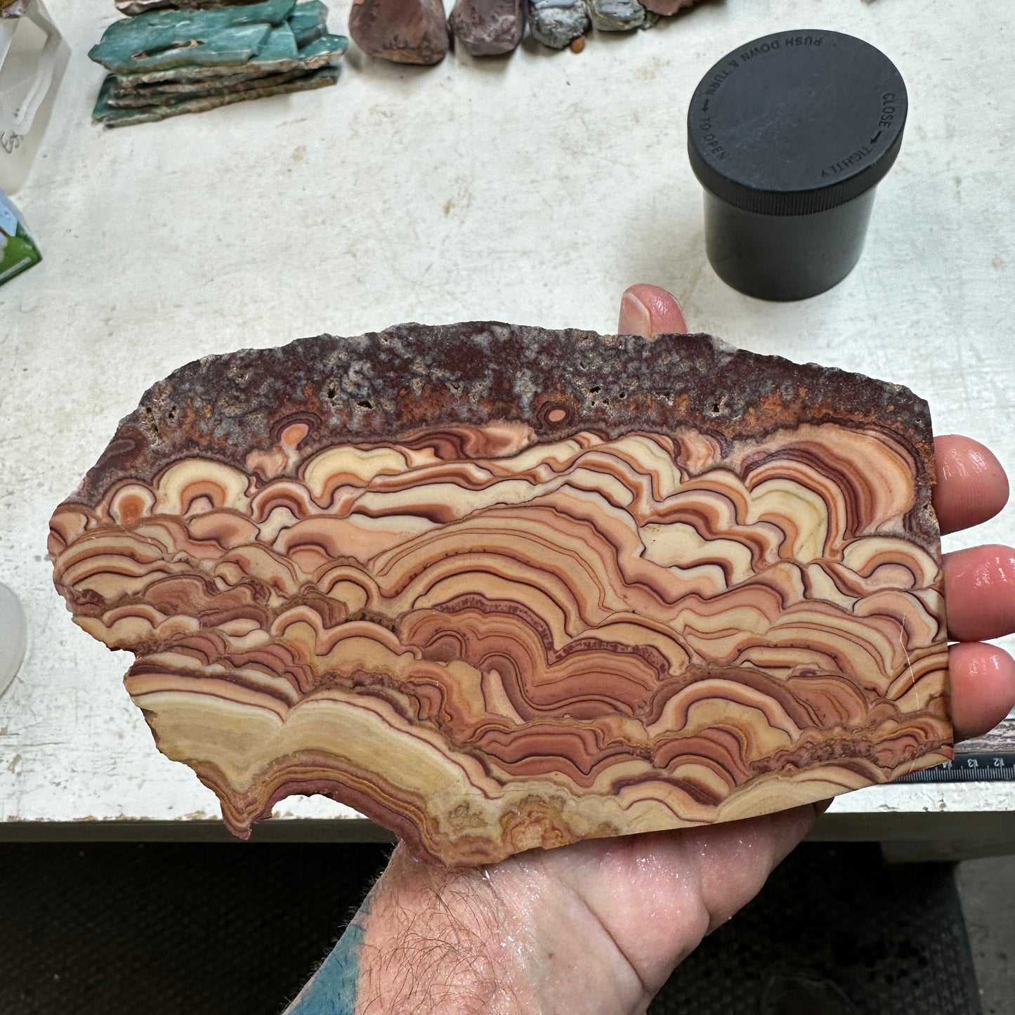 ROLLING HILLS DOLOMITE Slab - 276 grams