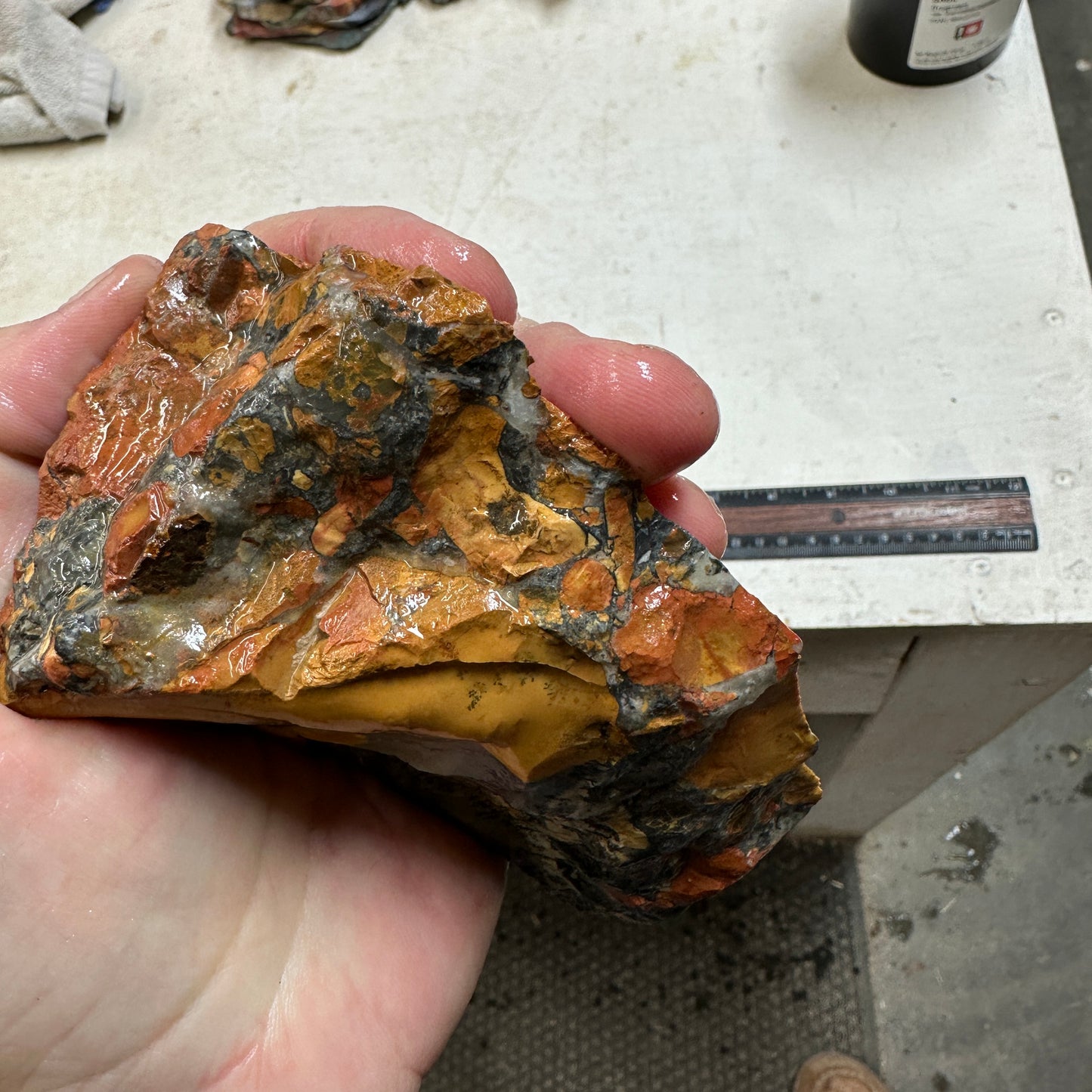 MALIGANO JASPER Faced Rough - 1.32 Pounds