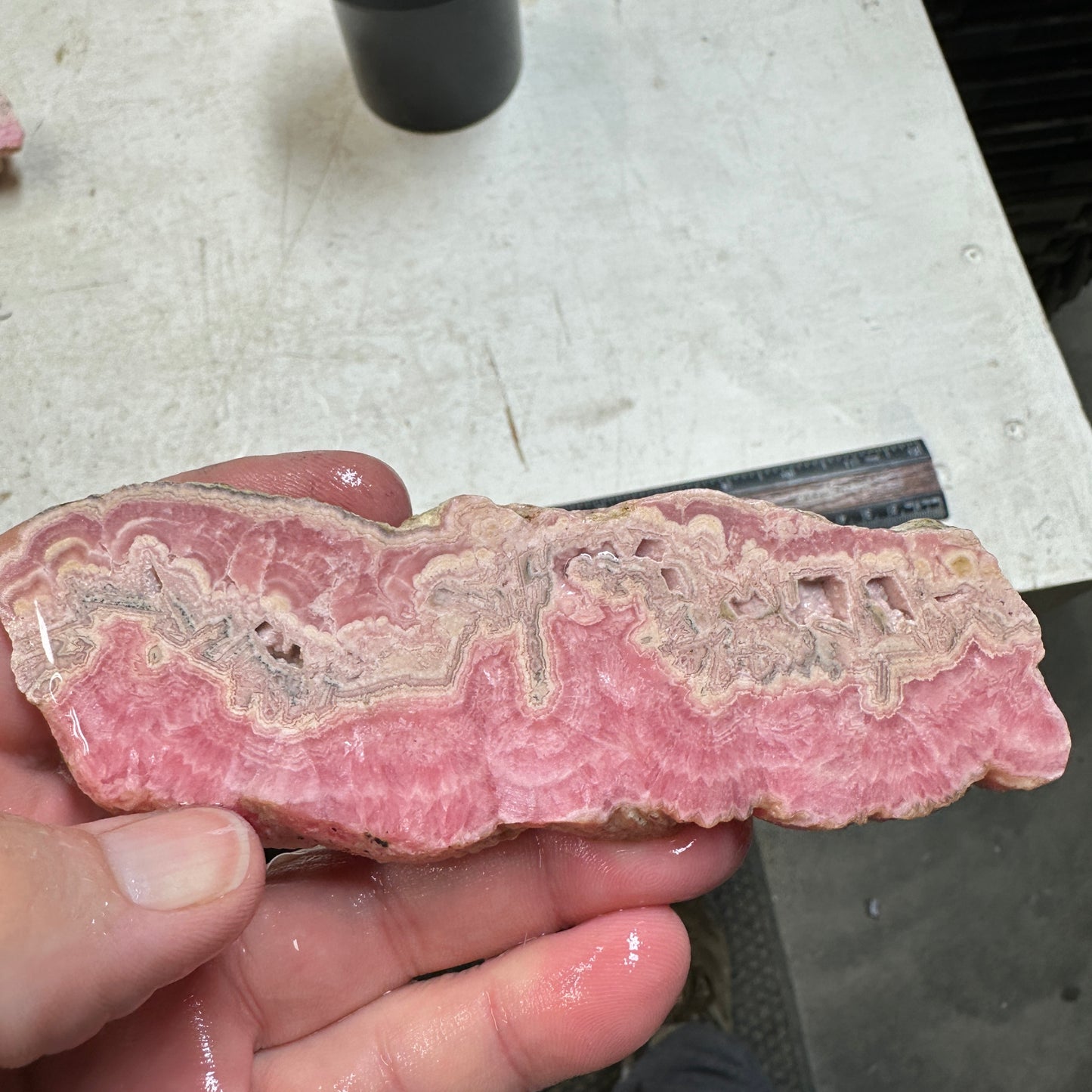 Argentina RHODOCHROSITE Slab - 143 grams