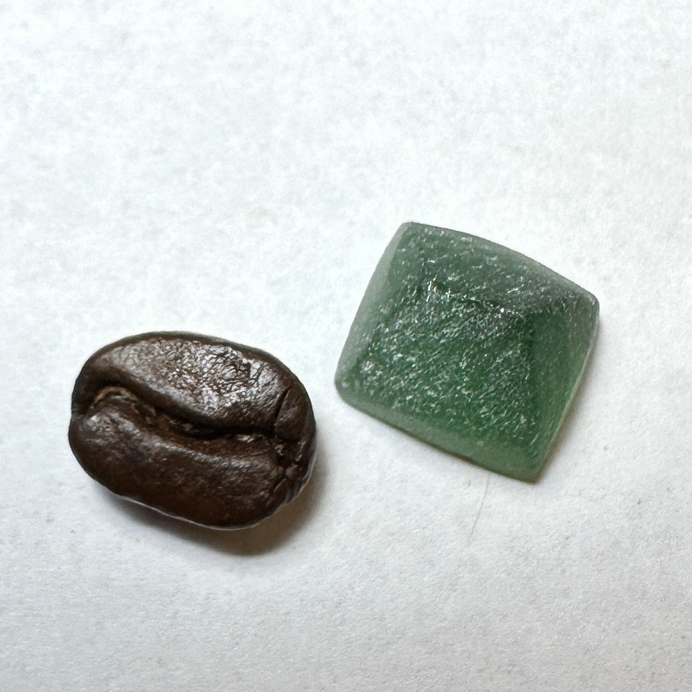 7.73ct GREEN APATITE Preformed Facet Rough