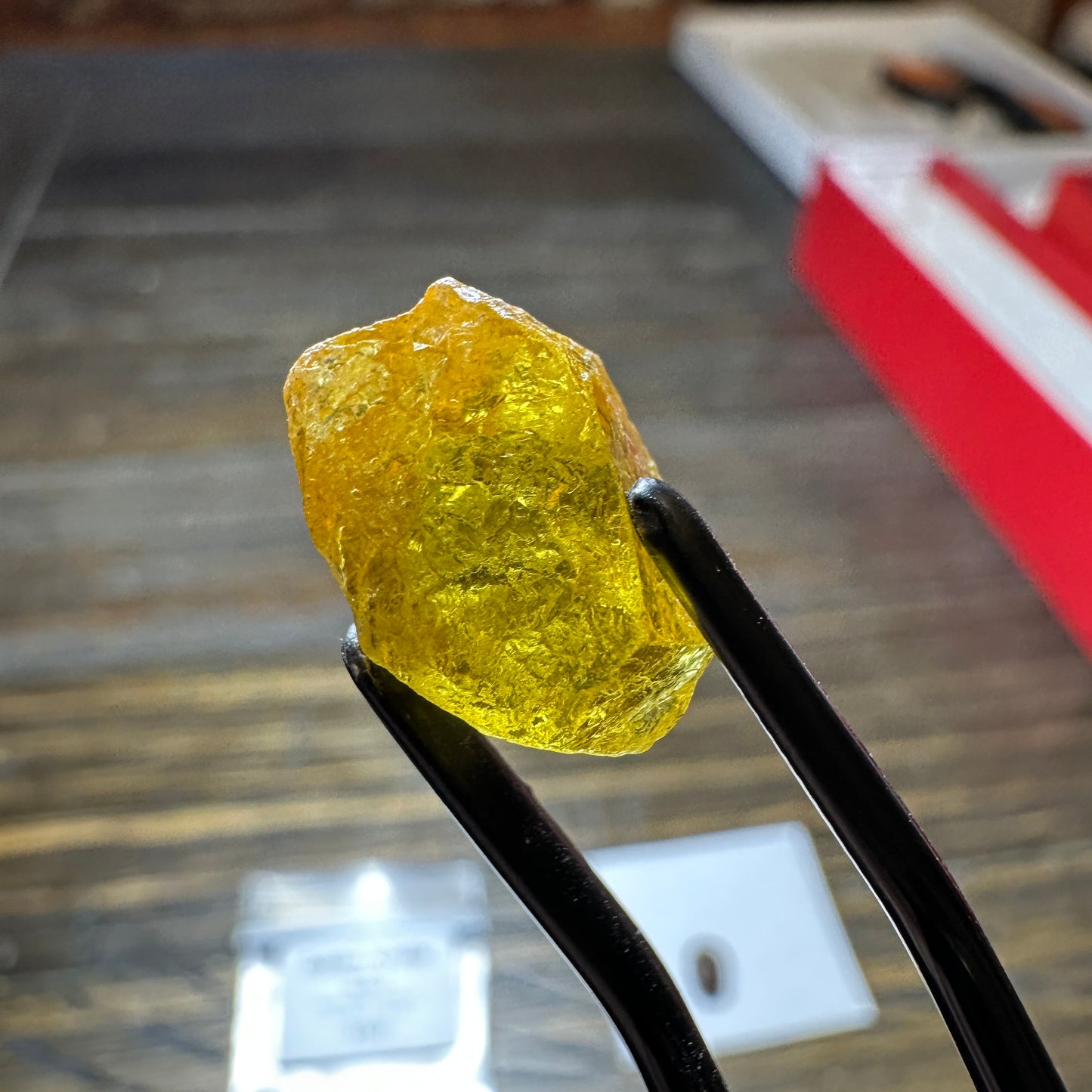 10.05ct GOLDEN APATITE Facet Rough