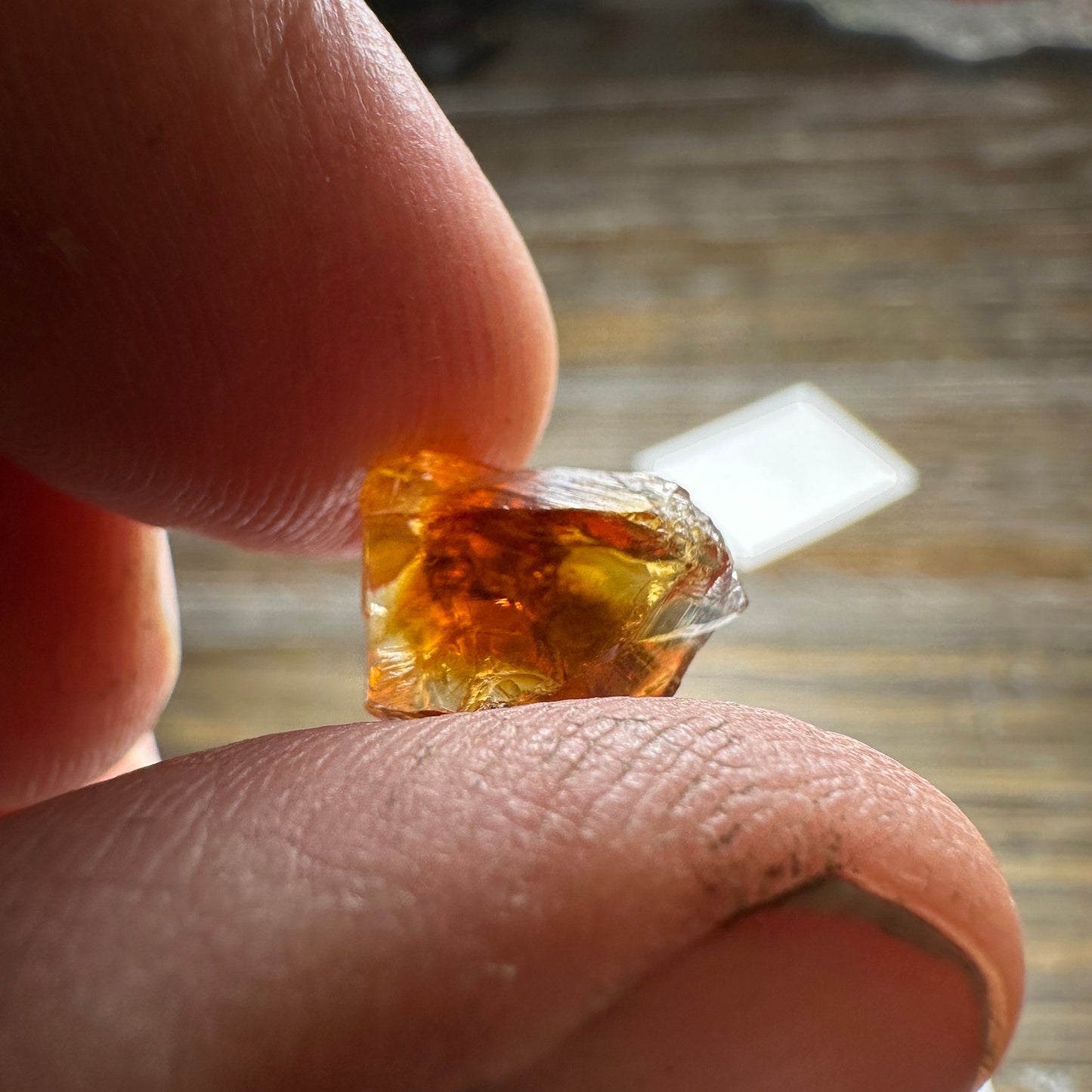 7.91ct Maderia CITRINE Facet Rough