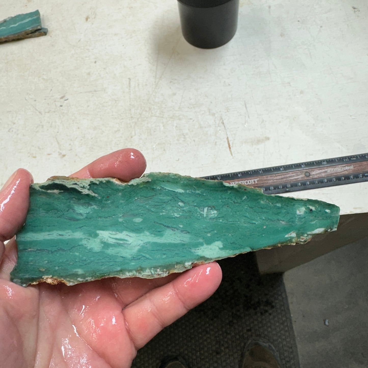 CHROME CHALCEDONY Slab - 107 grams