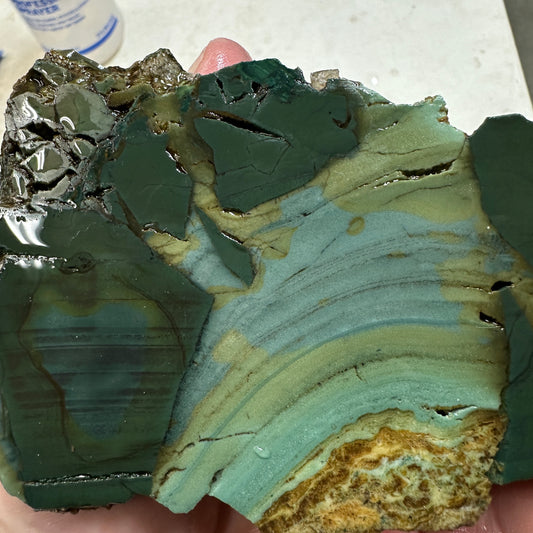 ECHO RIDGE JASPER Slab - 136 grams