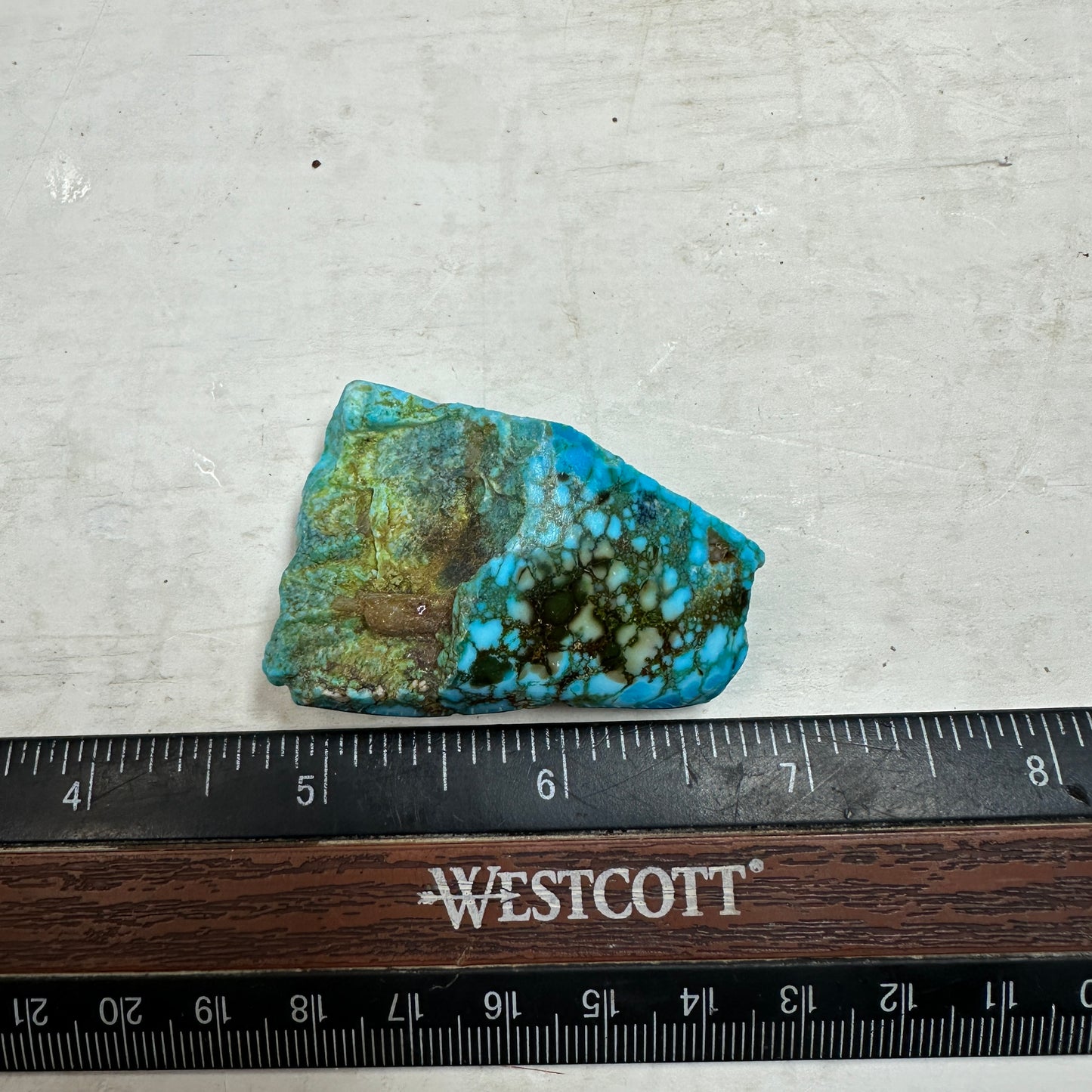 KINGMAN RED WEB Turquoise rough - 31 grams