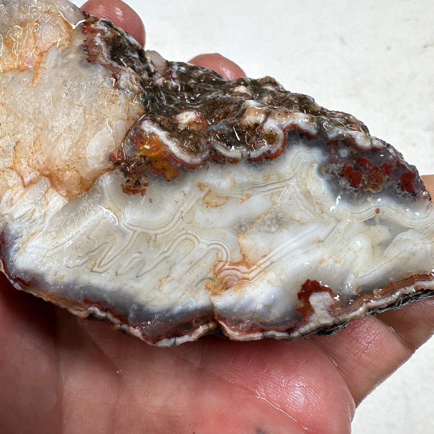 MOROCCAN AGATE Rough - 1.01 Pounds