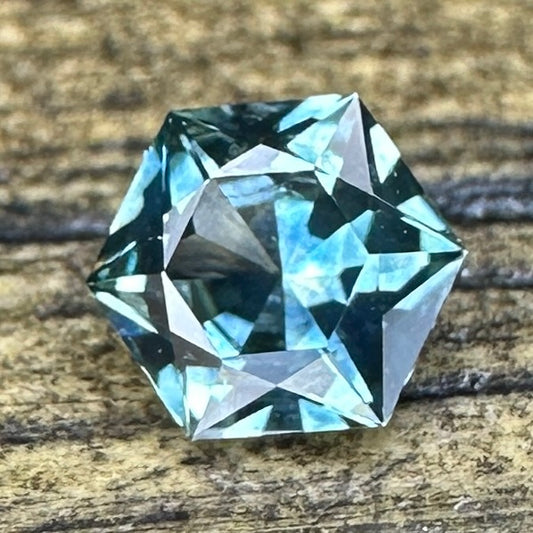 0.40ct Montana Sapphire Faceted Stone SA037